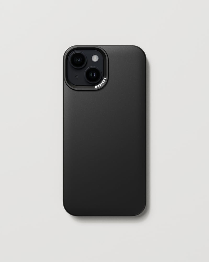 iPhone 15 Cover Ink – Sort – Nudient