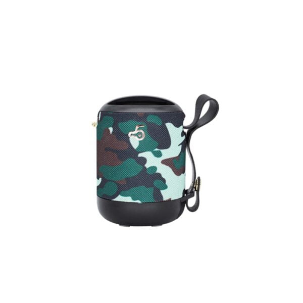 BD05 Portable Bluetooth 5.0 Wireless HiFi Speaker Waterproof Subwoofer Music Player FM Radio - Camouflage