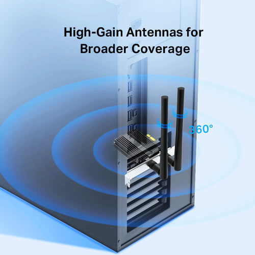 AX3000 WiFi6 BT5 PCIe Adap.
