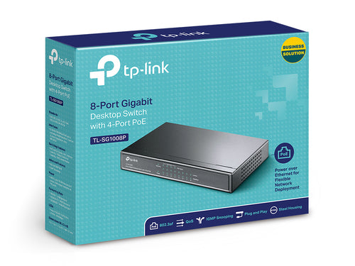 8xGBit PoE+ Switch TP-Link