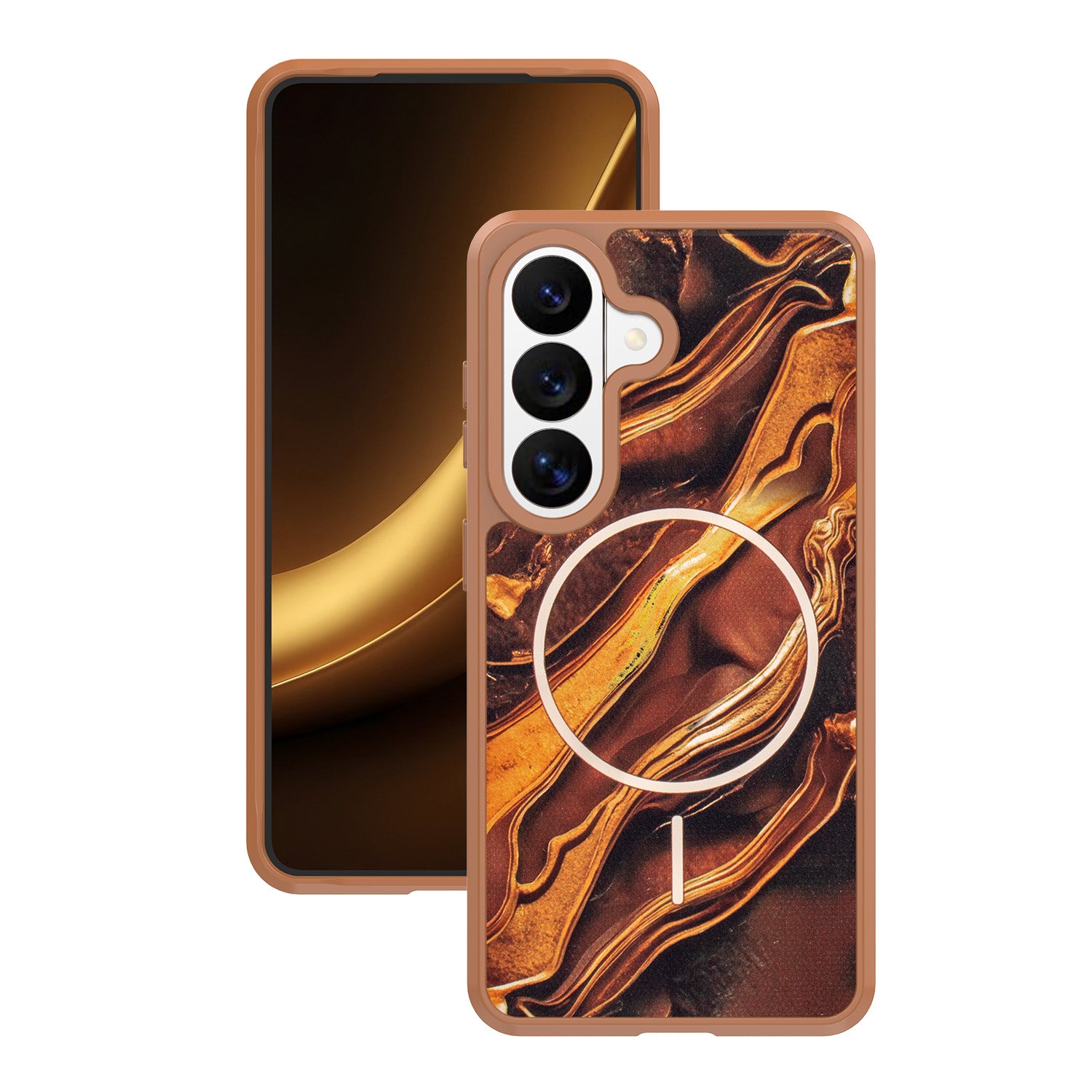 Galaxy S25 Autumn Brown