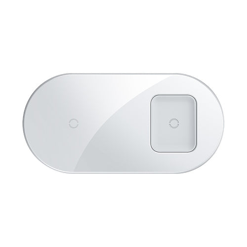 BASEUS Wireless charger - Simple 2in1 WXJK-02 18W white