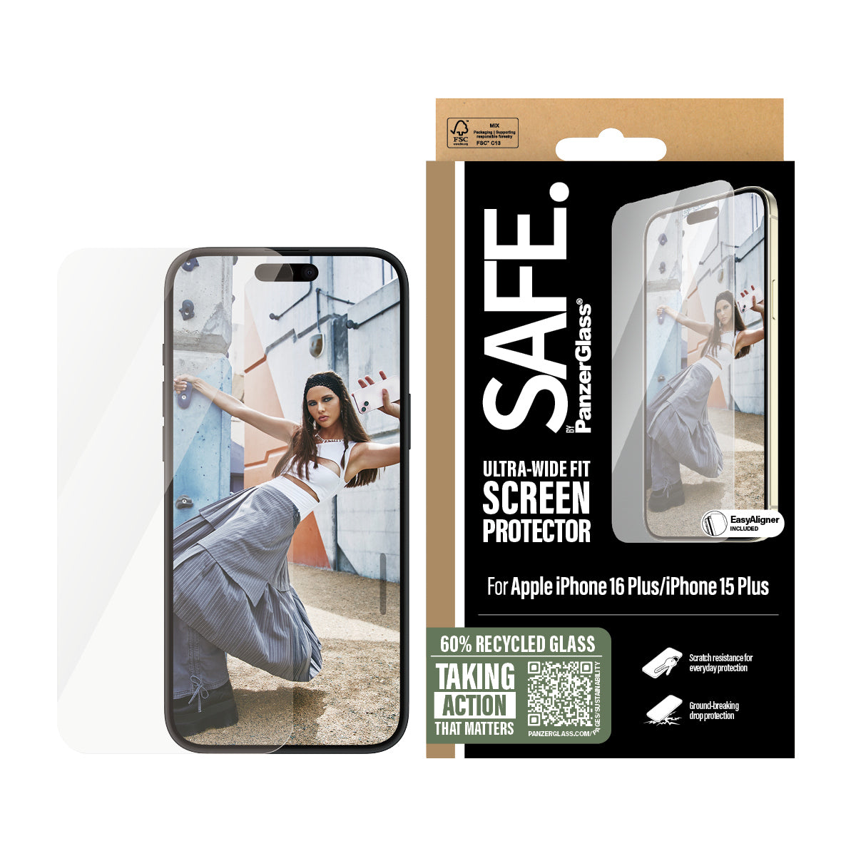 SAFE. iPhone 15/16 Plus Ultra-Wide Fit - billede 2