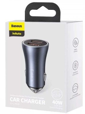 Car charger 40W 2xUSB QC3 - billede 3