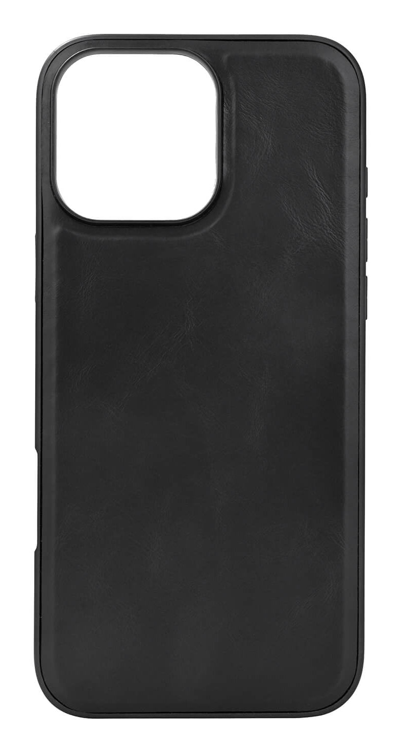 iPhone 16 Pro Max Læder Cover – Sort – Buffalo