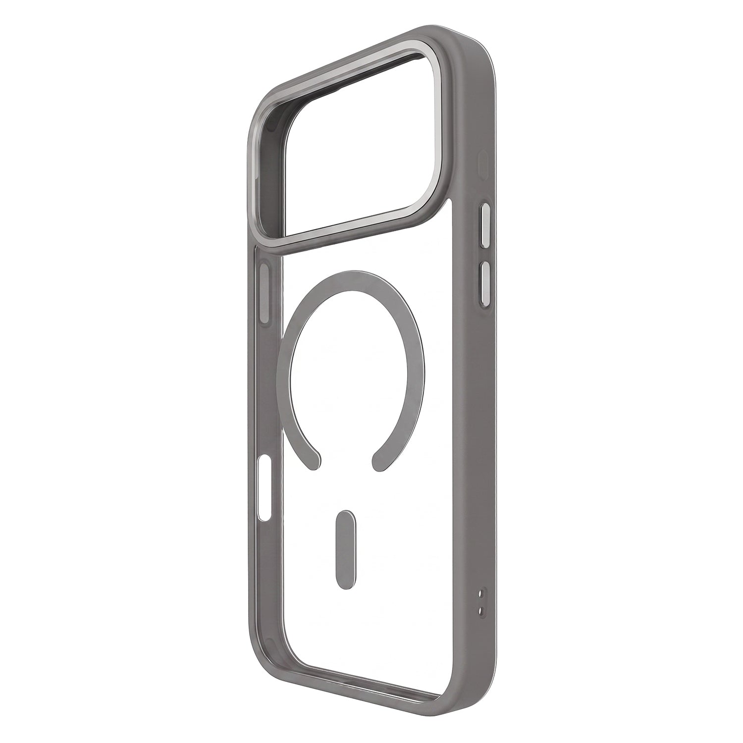 iPh17PM/18PM Clear Mag Silver - billede 3