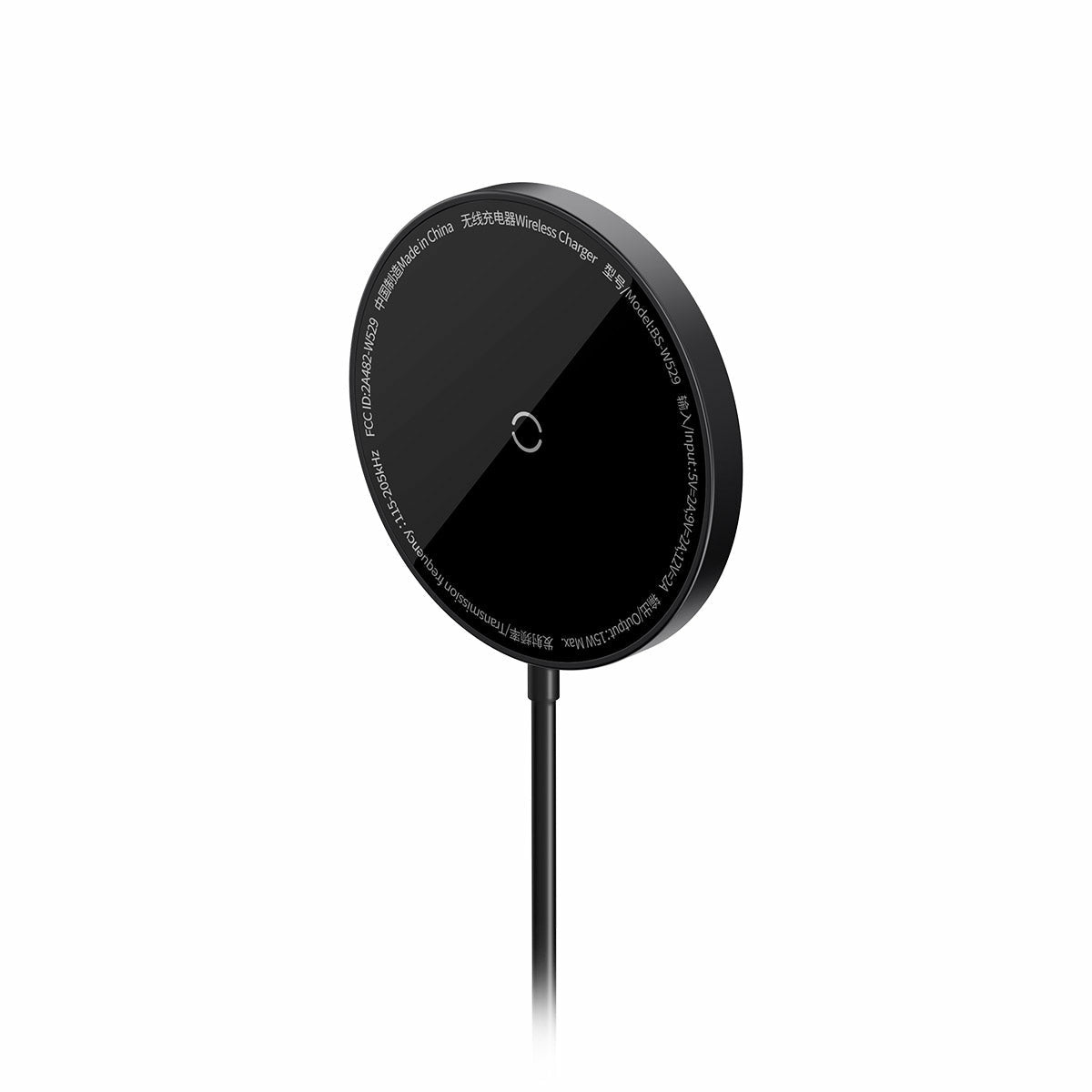 Wireless Charger 15W Magn.Sort