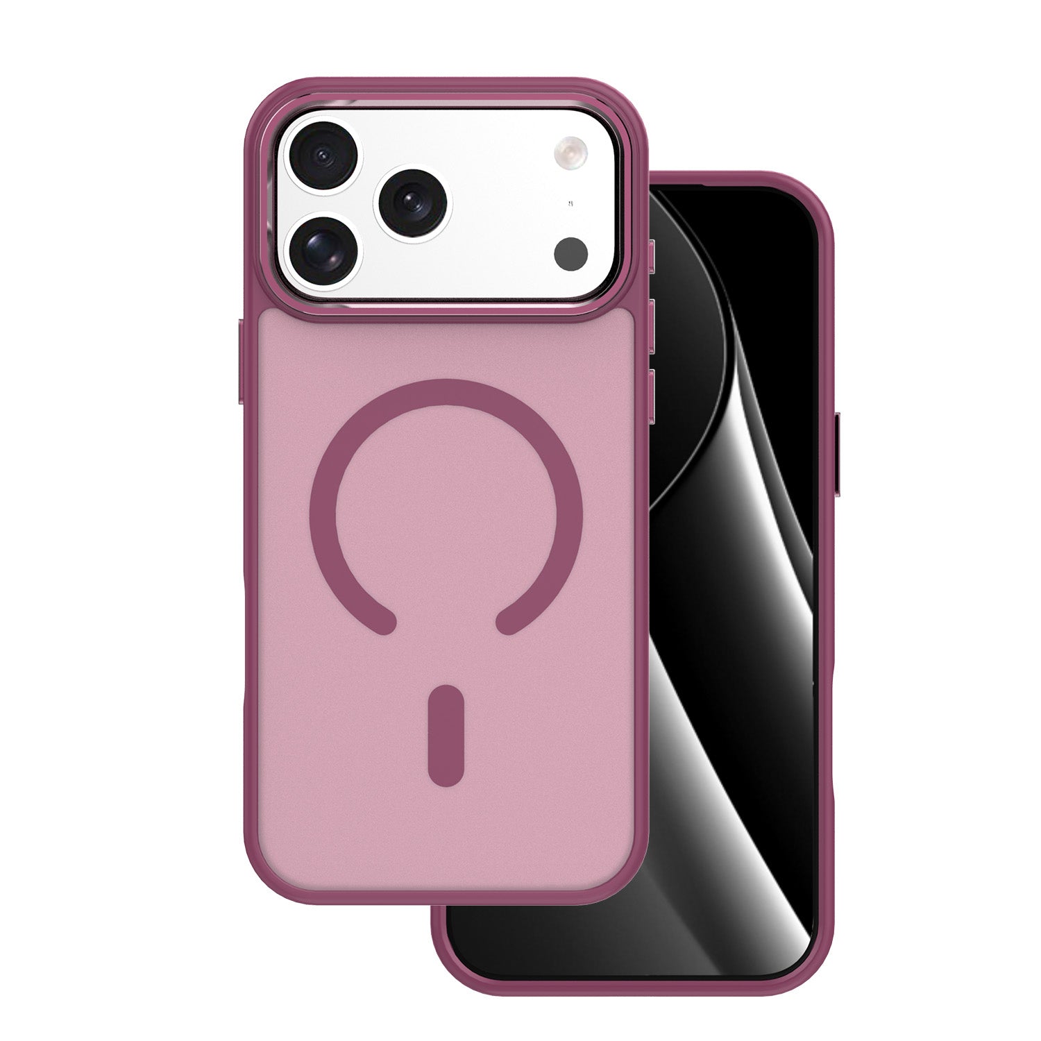 iPhone 17 Pro / 18 Pro MagSafe Cover Frozen Mag – Rød