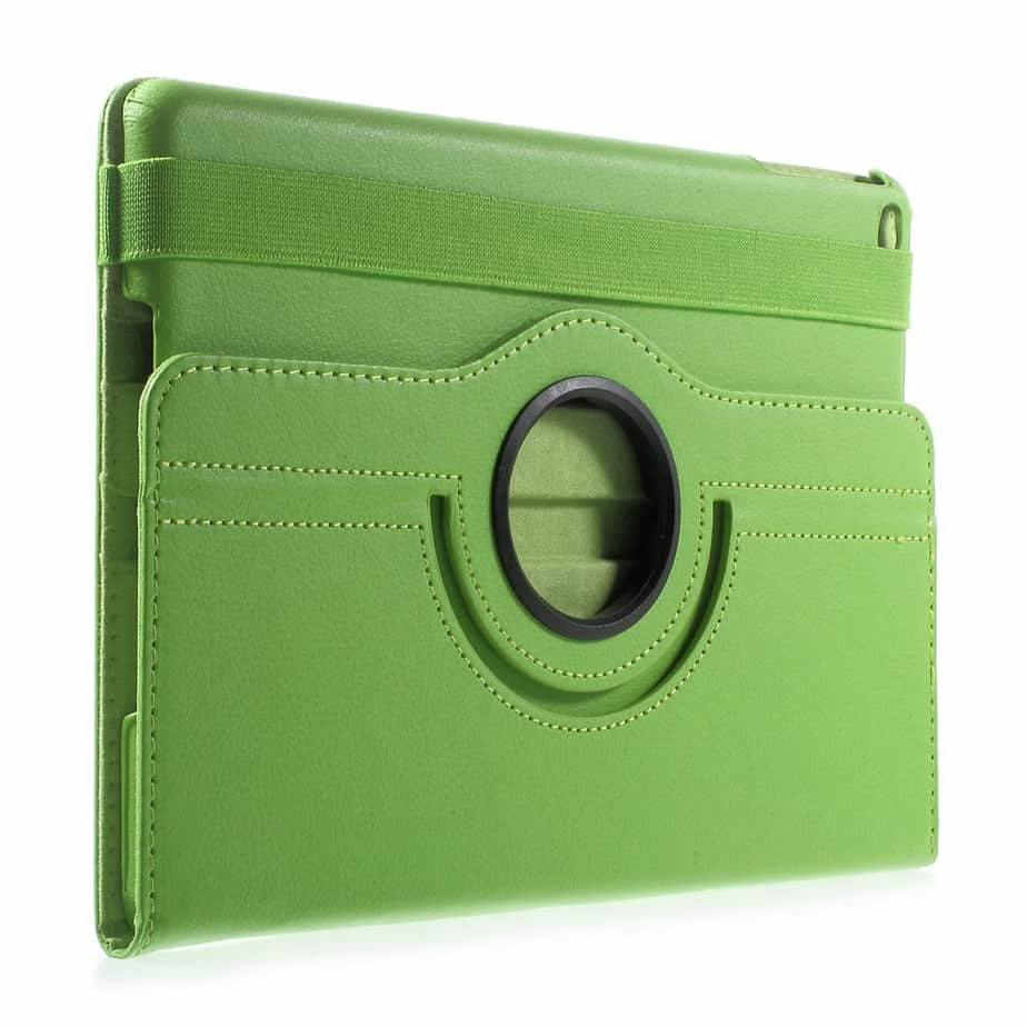 iPad Air / Air 2 / 9,7 Tablet Cover med 360° Stand – Grøn - billede 4