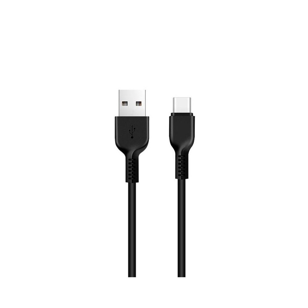 HOCO USB Cable - Flash X20 Type-C 2M black - EOL