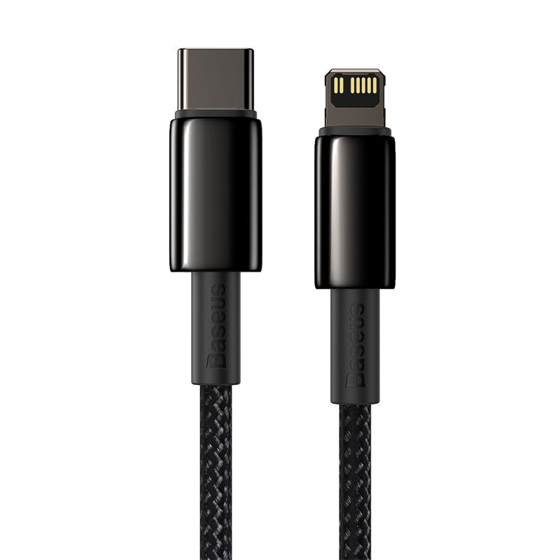 BASEUS USB Cable - Tungsten black CATLWJ-A01 Type-C -  lightning 2M 20W black - billede 6