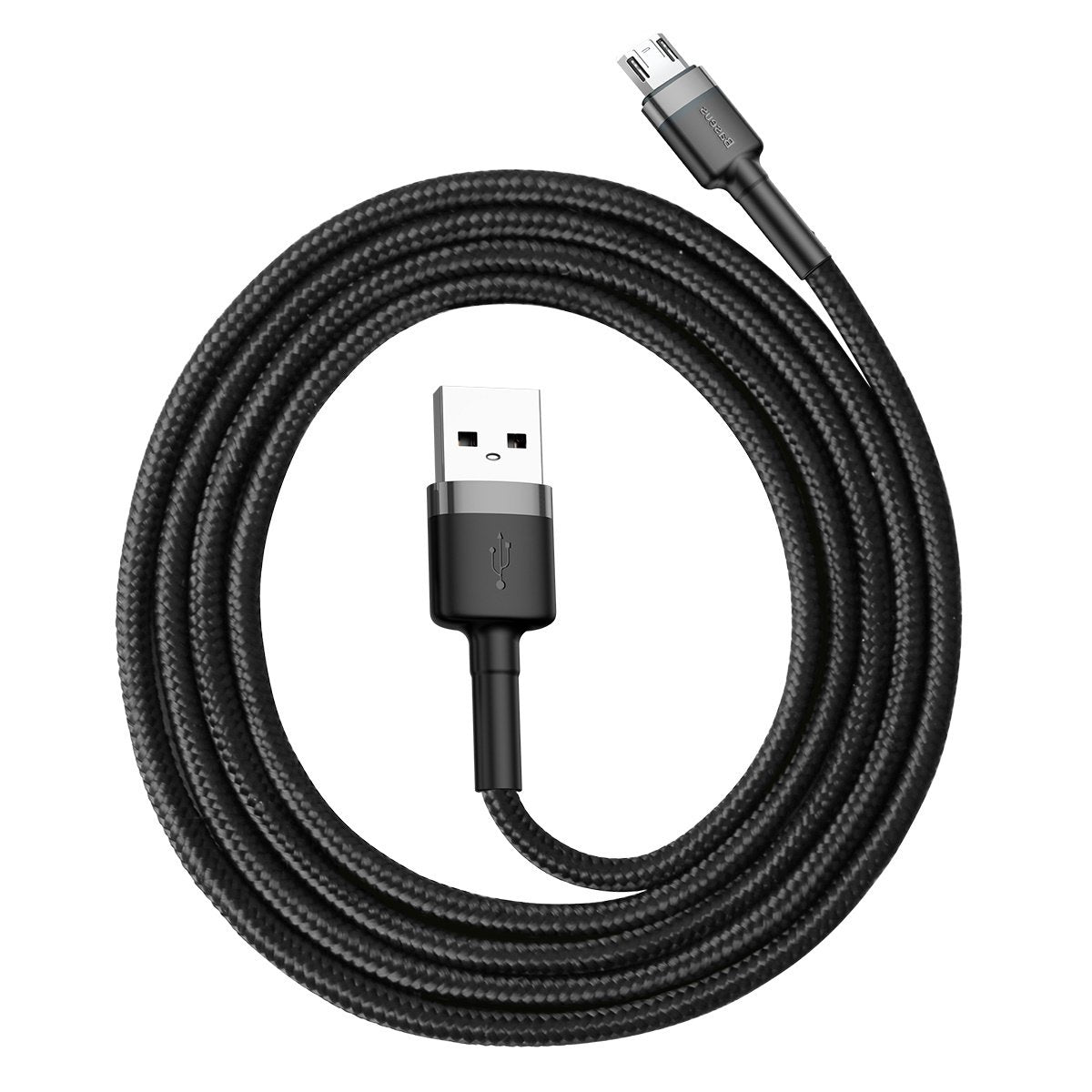 Baseus cable Cafule USB - micro USB 1,0m 2,4A gray-black - billede 2
