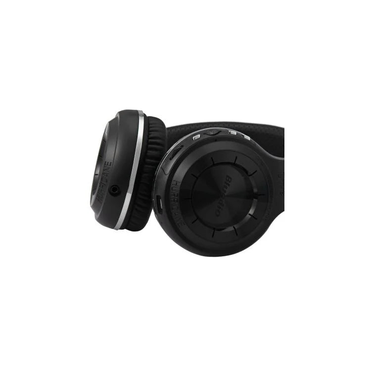 BLUEDIO T2+ Wireless Bluetooth 4.1 Over-ear Stereo Headphone Headset with Mic - Black