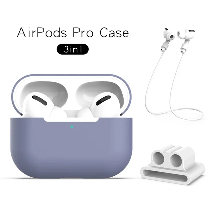 Airpods pro taske - lilla