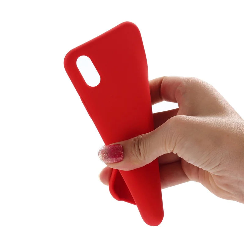 iPhone XR - ensfarvet - rød