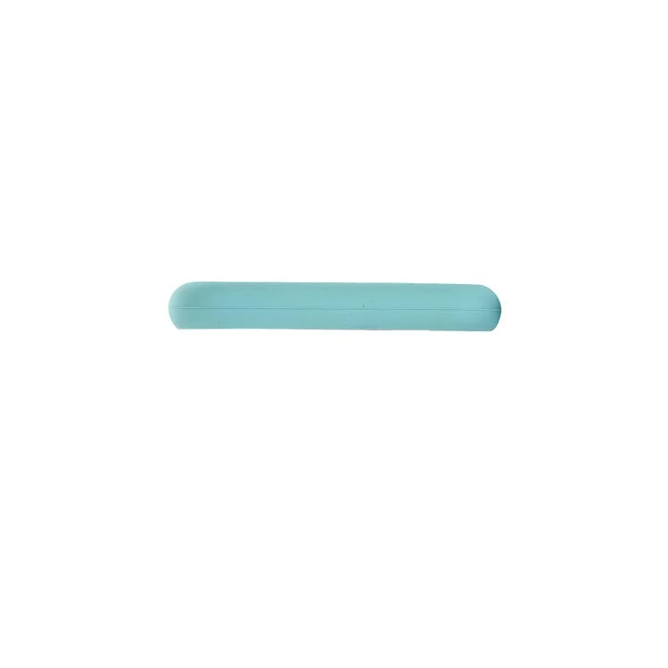 Edge Wrapped Liquid Silicone Cell Phone Shell for iPhone XR 6.1 inch - Cyan