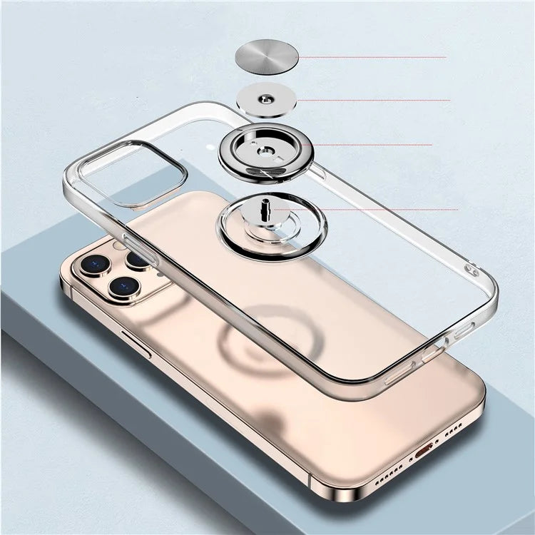 iPhone 12/12 Pro - kickstand. Gennemsigtig