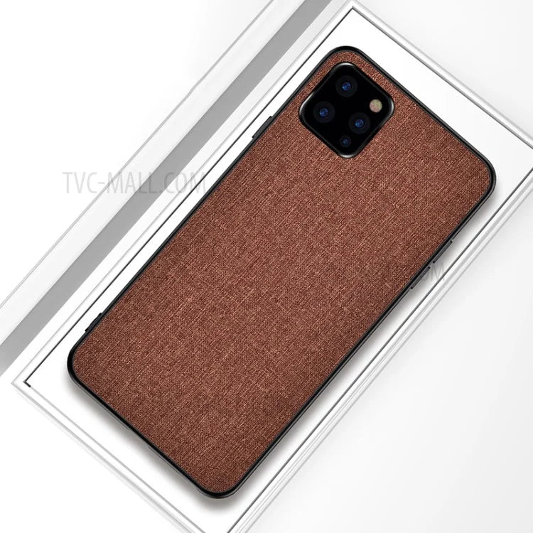 iPhone 12 Pro Max 6.7" Cover. Tekstil Brun