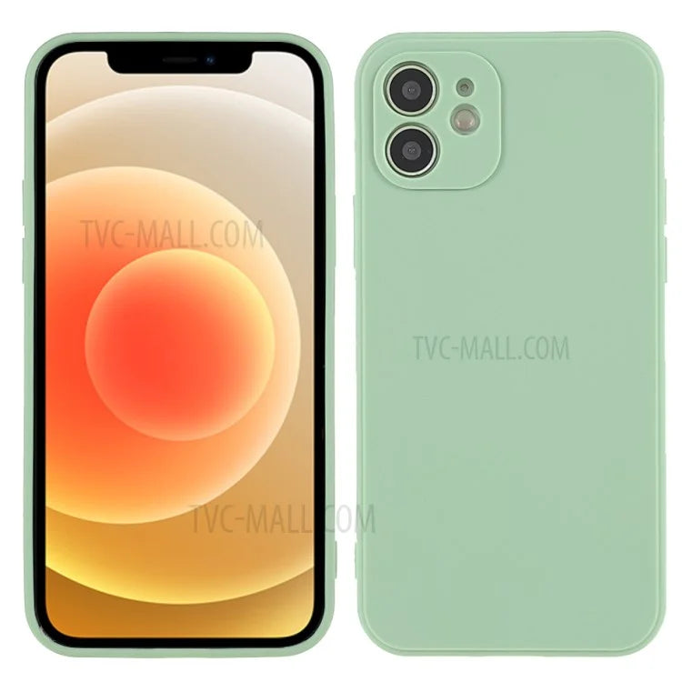 Drop-Proof Freely-Twisted TPU Phone Case Cover for iPhone 12 mini 5.4 inch - Green