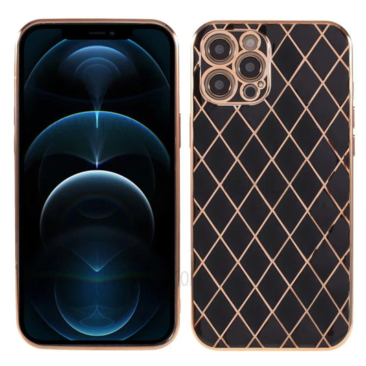 iPhone 13 - mønster - sort