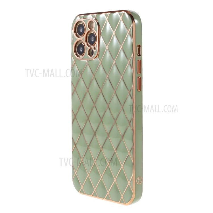 iPhone 13 - mønster - cyan