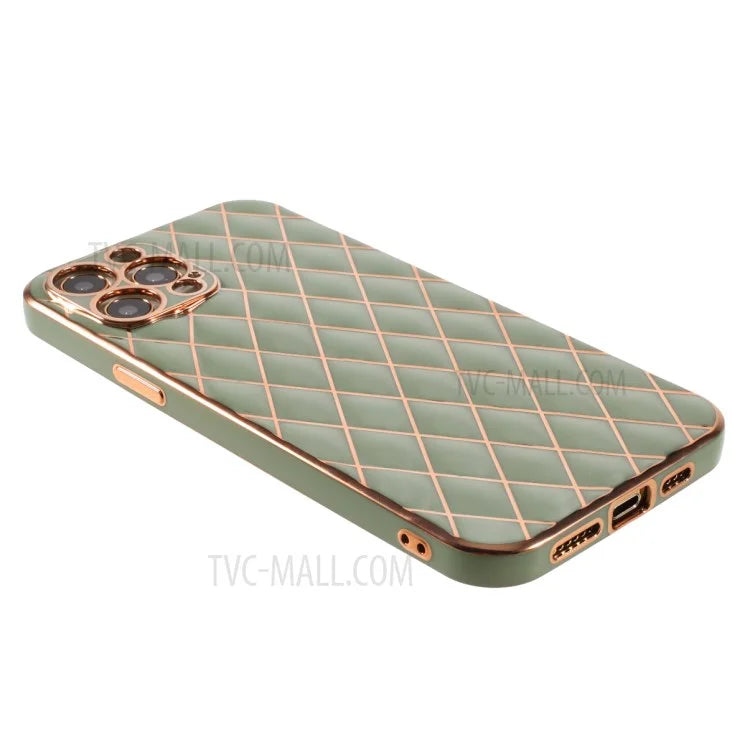 iPhone 13 - mønster - cyan