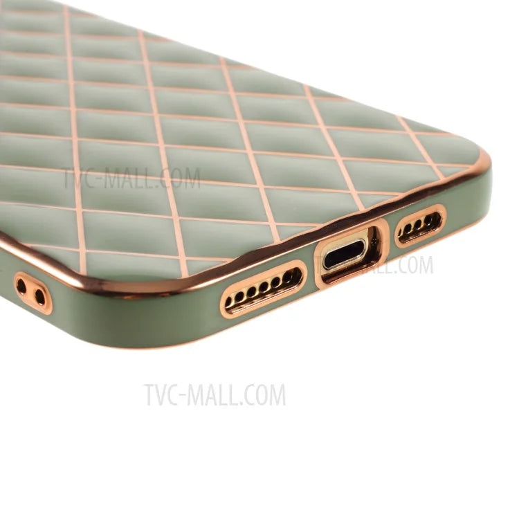 iPhone 13 - mønster - cyan