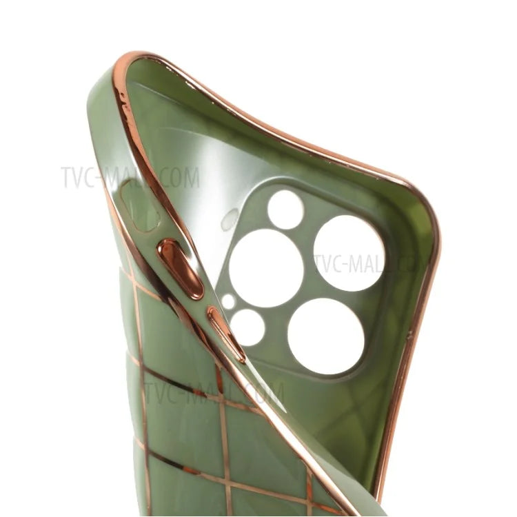 iPhone 13 - mønster - cyan