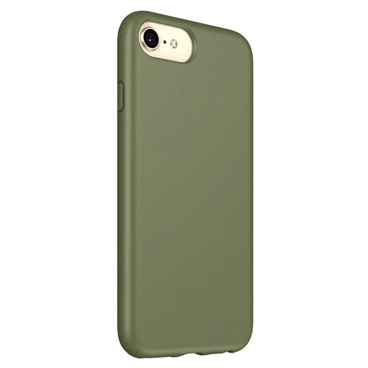 For iPhone 7 / 8 4.7 inch / SE (2020) / SE (2022) Starry Sky Series Soft TPU Drop Protection Case Biodegradable Wheat Straw Smooth Tough Matte Back Cover - Army Green