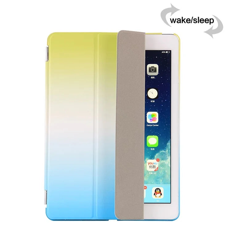 iPad air/air2/9,7 foldecover 2ien læder hvid