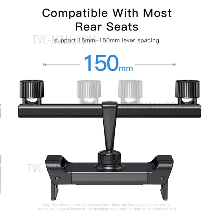 YESIDO C135 Car Headrest Tablet Holder Cell Phone Tablet Mount for iPad Pro Air Mini/Google Nexus/Other Tablets