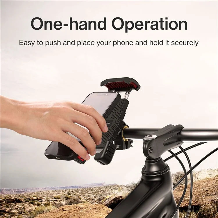 JOYROOM JR-ZS264 Mountain Bike Handlebar Mount Phone Holder Bicycle Cycling Cellphone Stand