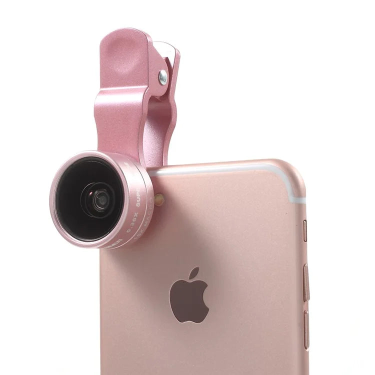 2 i en Kameralinser Rose Gold