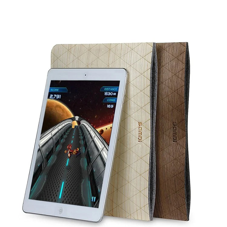 iPad Mini Sleeve Træ/Uld. Ahorn