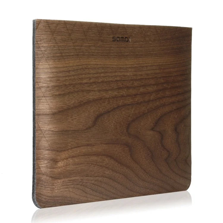 iPad Sleeve Træ/Uld. Valnød