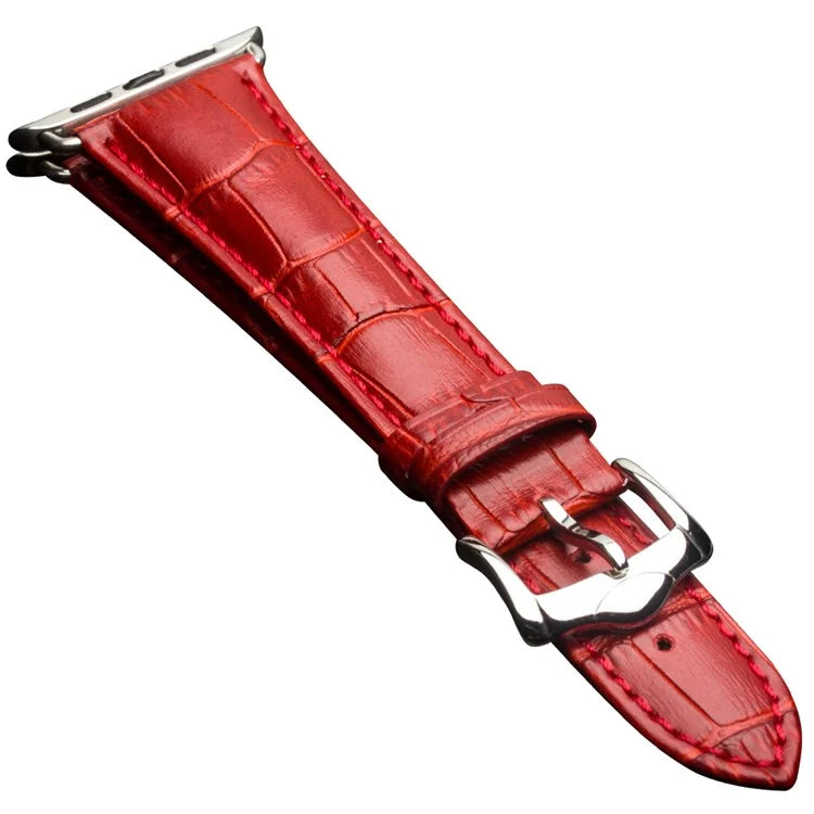 Apple Watch Urrem læder. 42/44mm. Rød