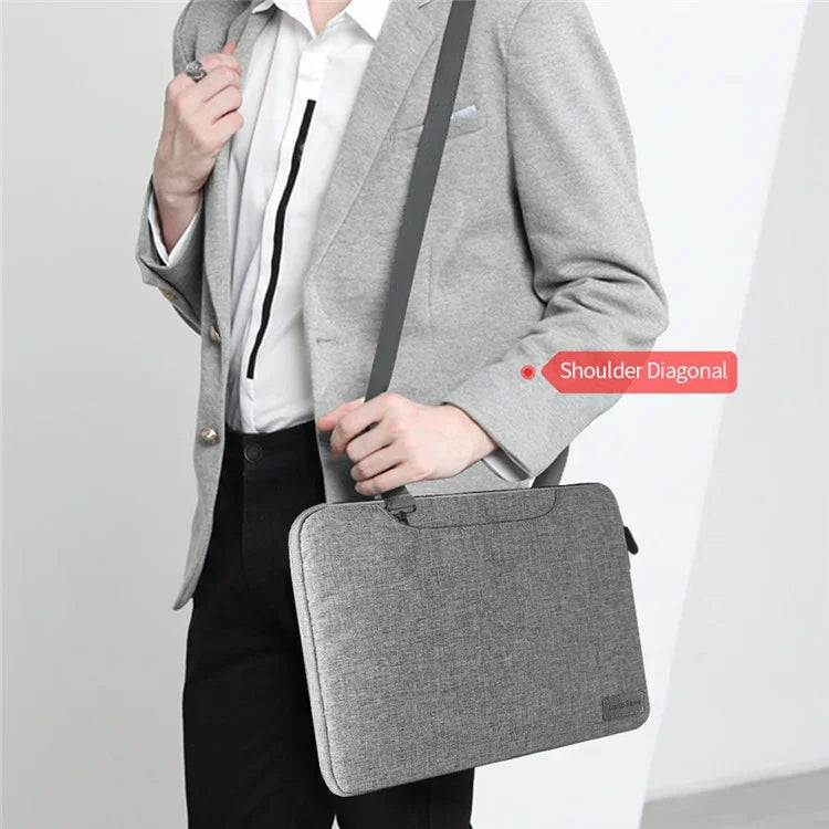 Large Capacity Laptop Bag Laptop Sleeve Tote Bag Computer Handbag Fits 15-inch Laptop and Tablet - Pink