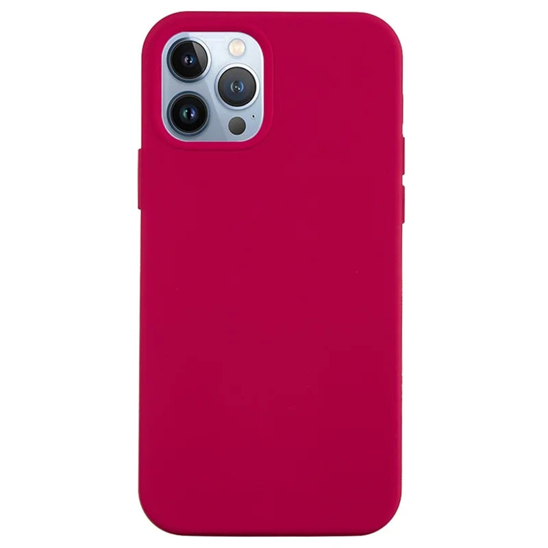 iPhone 14 pro max ensfarvet rose