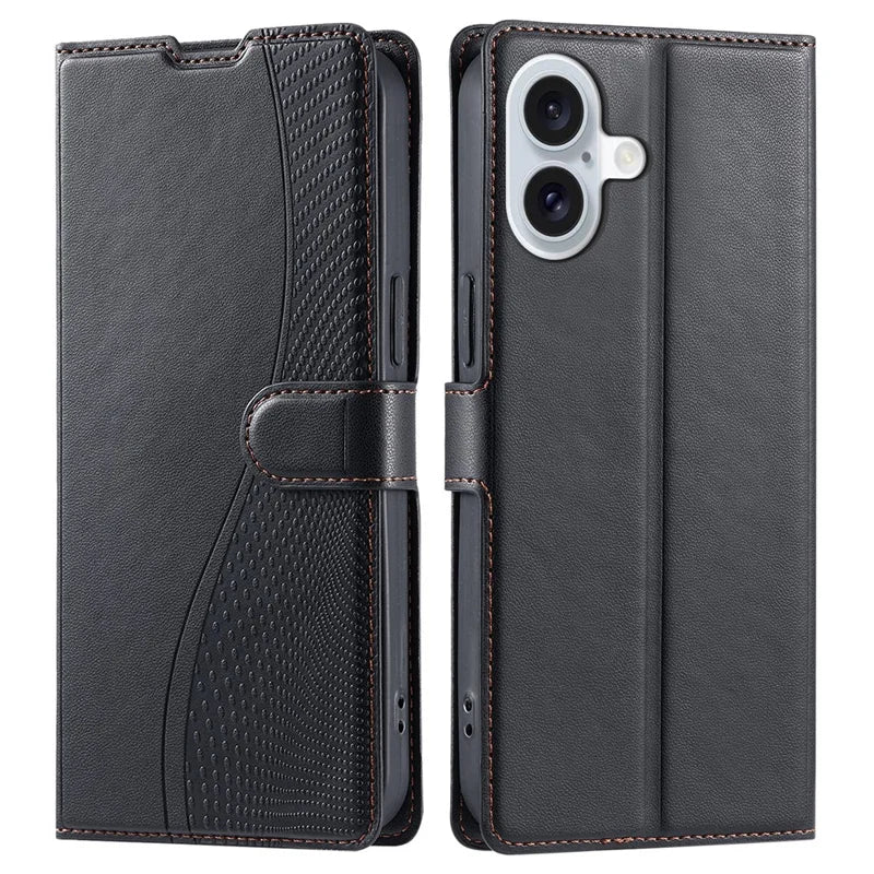 iPhone 16 Plus  flipcover DOTS Sort