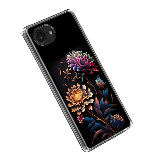 iPhone 16e IMD Sorte Blomster