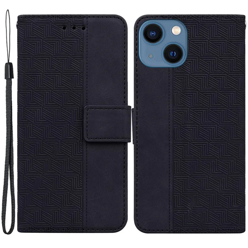 iPhone 15 Plus - flipcover - sort