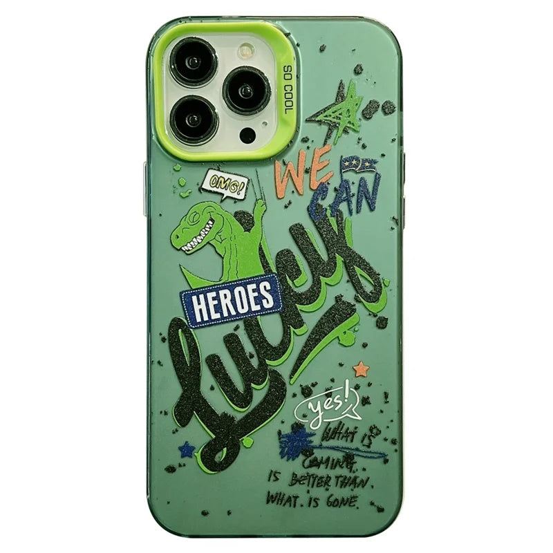 iPhone 14 Pro max, Graffiti, lucky