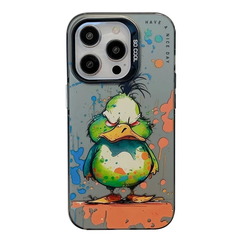 iPhone 14 Pro max, Graffiti, angry dock