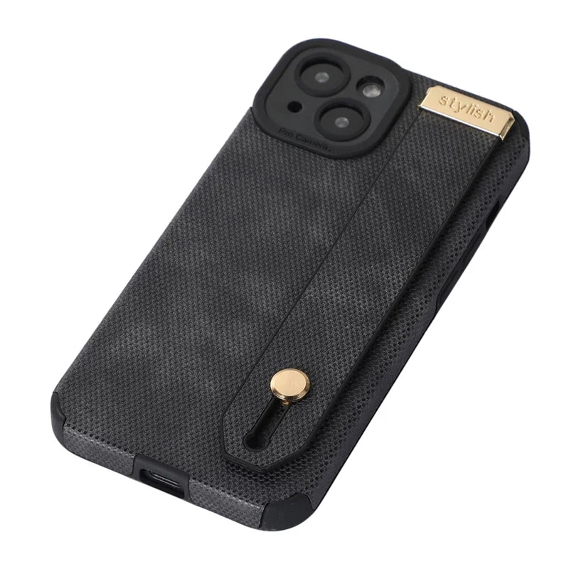 iPhone 15 Wristband Design - Black