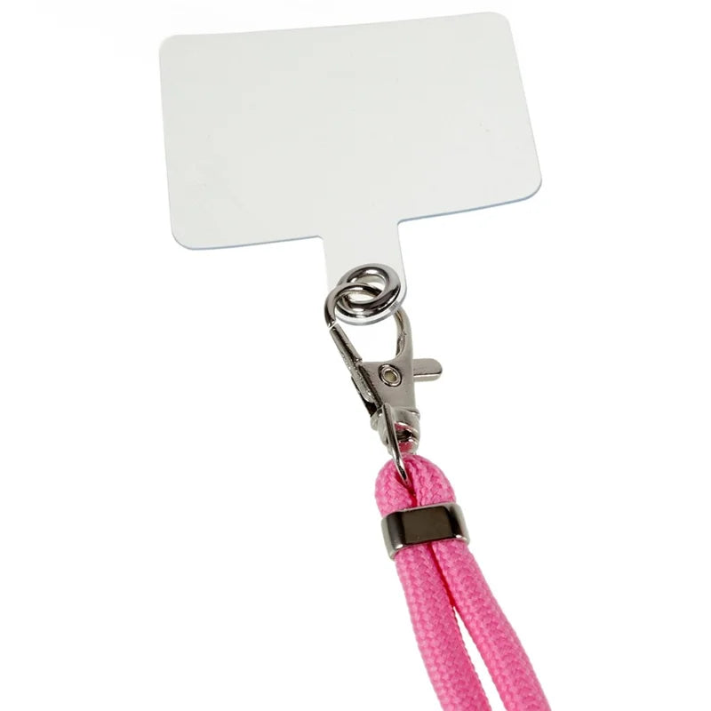 Adjustable Phone Lanyard Neck Strap ID Badge Card Holder Keychain Strap Rope - Style J