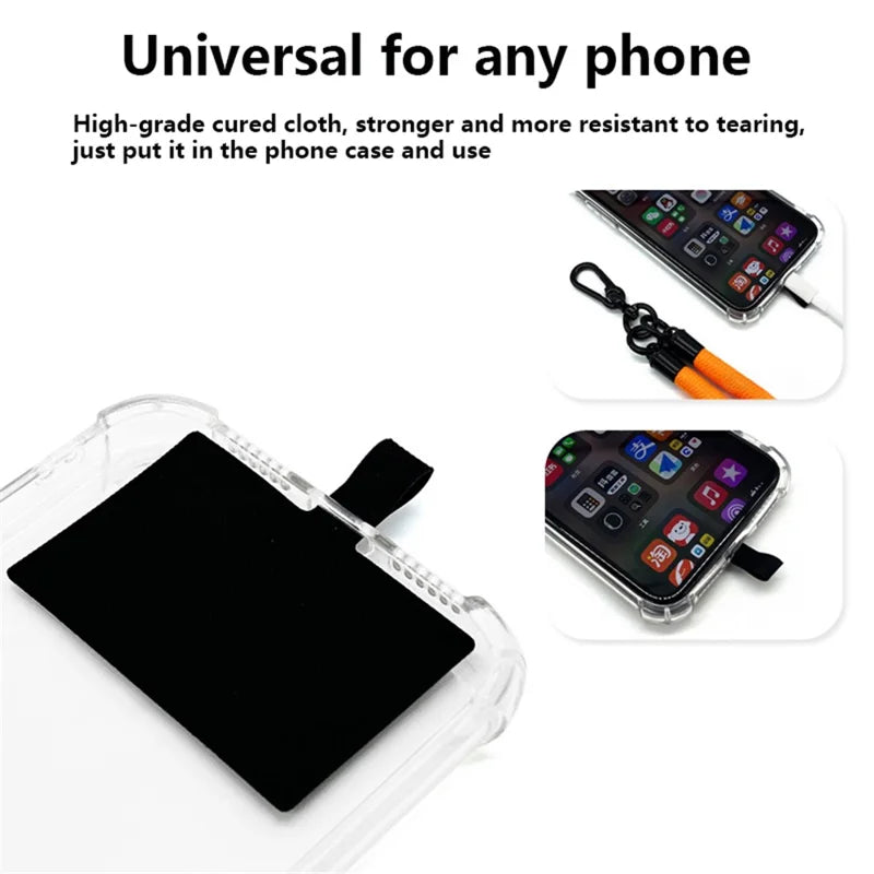 10mm halssnor til mobil, pink