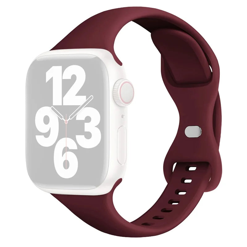 Apple Watch Urrem 38/40/41 - vin rød