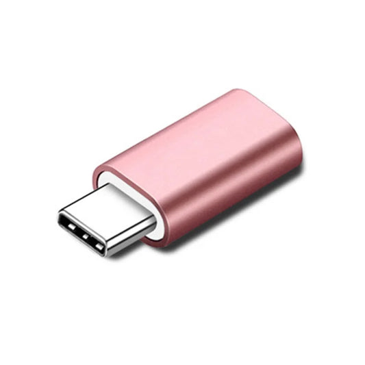 Lightning til USB-C, adaptor rose gold