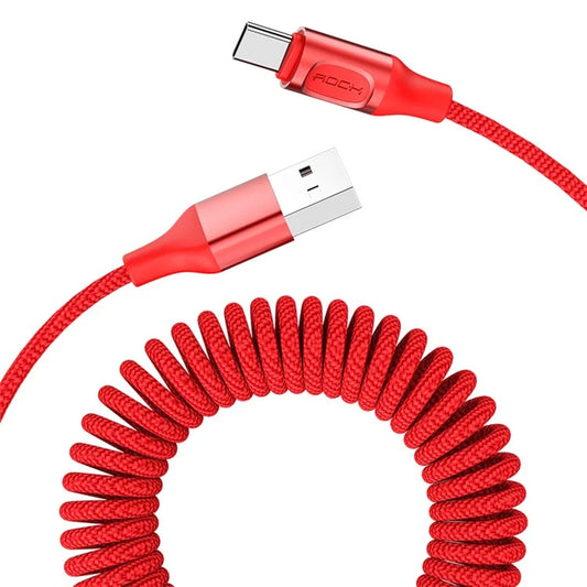 USB-C kabel ROCK 1.5 m. Red