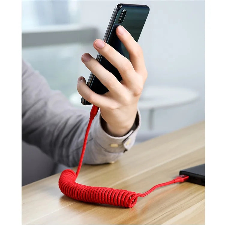 USB-C kabel ROCK 1.5 m. Red